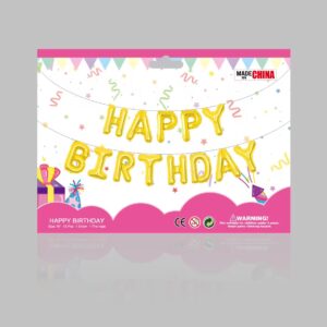 Happy birthday theme 13 pc letter